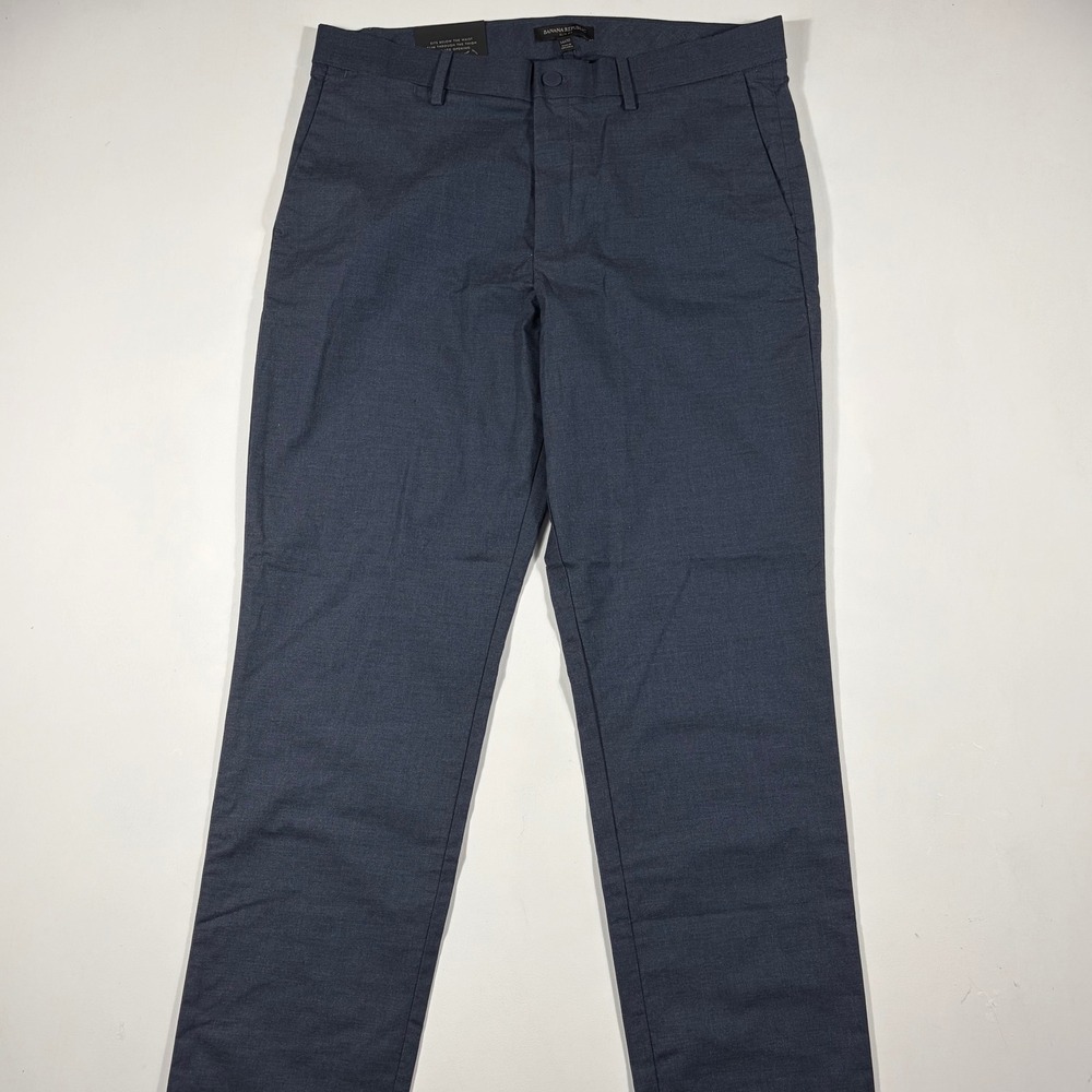 Banana Republic Men's Navy Blue Chinos